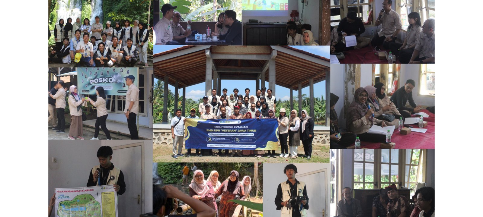 Kunjungan LPPM UPN “Veteran” Jawa Timur Dorong Keberlanjutan dan Transparansi Program Pemberdayaan Masyarakat oleh Mahasiswa di Desa Kampunganyar