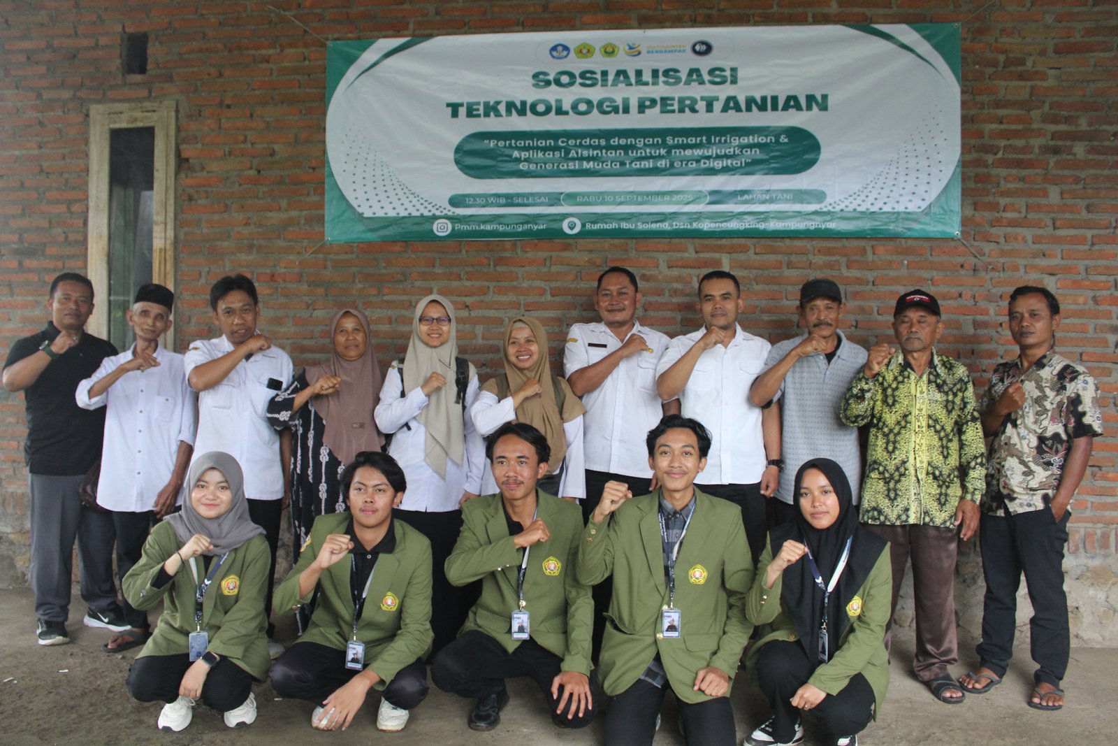 Sosialisasi Teknologi Pertanian tentang Smart Irrigation dan Aplikasi Peminjaman ALSINTAN