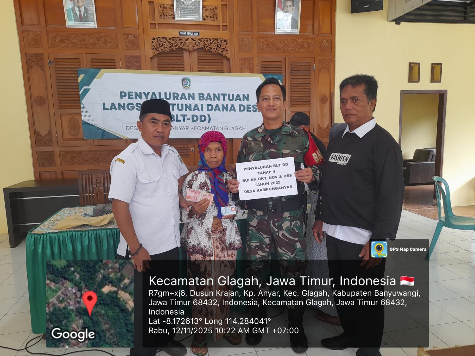 PENYALURAN BLT-DD BULAN (OKTOBER,NOVEMBER,DESEMBER)